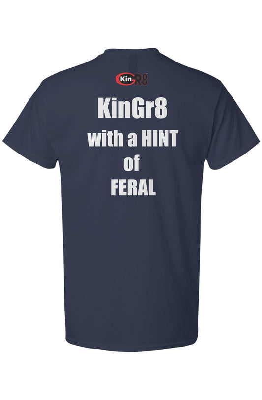 Light Cotton T-Shirt - "KinGr8 with a hint of .." | KinGr8