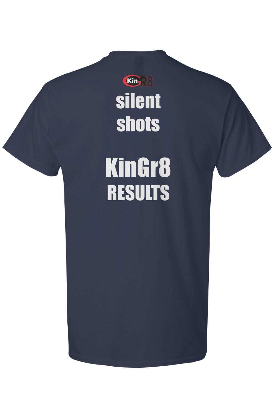 Light Cotton T-Shirt - " Silent shots...." | KinGr8
