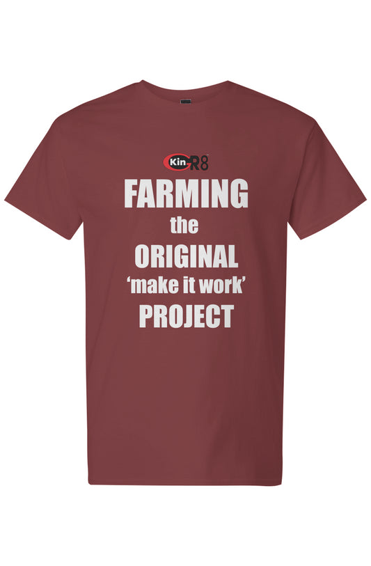 Light Cotton T-Shirt - "FARMING the original..." | KinGr8