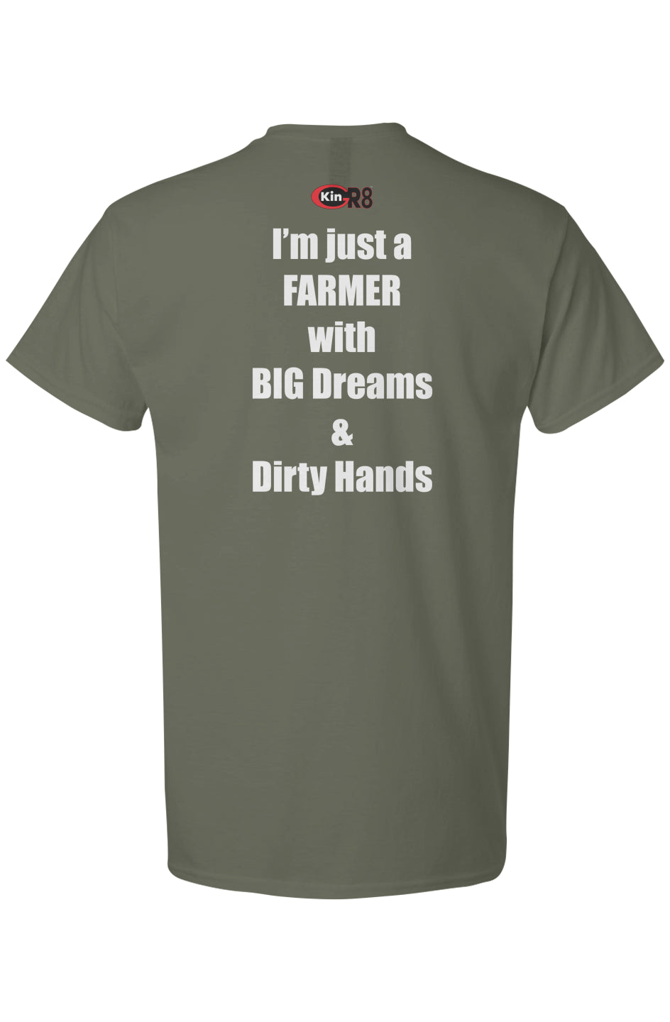 Light Cotton T-Shirt - "I'm just a farmer with ..." | KinGr8