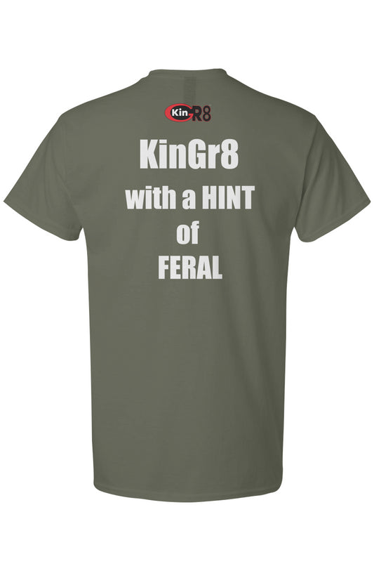 Light Cotton T-Shirt - "KinGr8 with a hint of .." | KinGr8