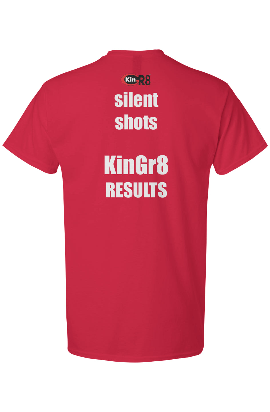 Light Cotton T-Shirt - " Silent shots...." | KinGr8